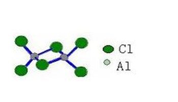 三氯化铝是以二聚体形式存在的,三氯化铝的名称只是说明了其成分的