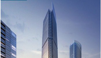 廊坊苏宁广场计划以两栋高达200米的塔楼为主体建筑,树立城市新地标