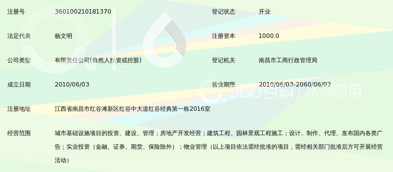 江西伟象实业投资有限公司