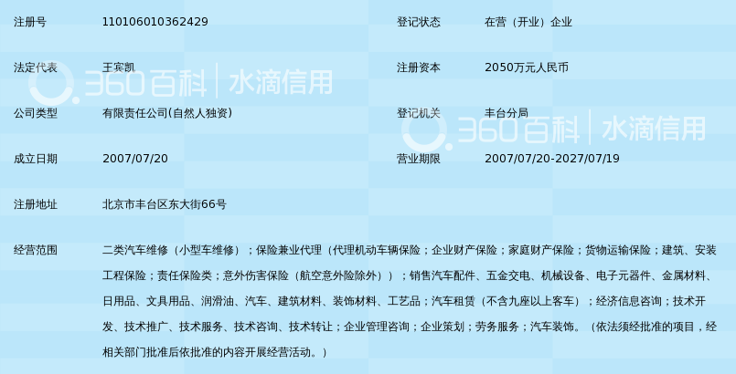 北京德旺达汽车维修服务有限责任公司_360百