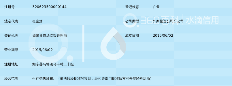 上海铃兰卫生用品有限公司南通分公司_360百