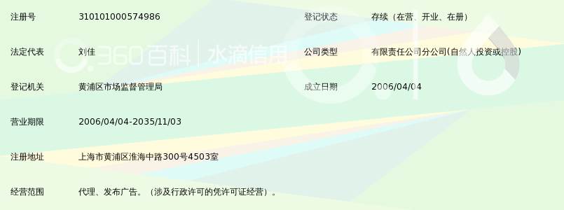 航美传媒集团有限公司上海分公司_360百科