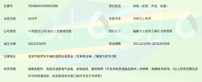 龙岩市诚盛电梯贸易有限公司_360百科