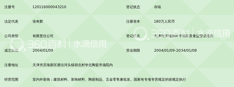 天津市滨海新区塘沽鑫辉装饰有限公司_360百