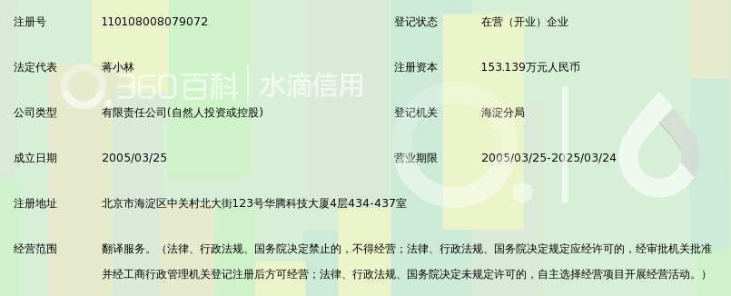 北京元培世纪翻译有限公司_360百科