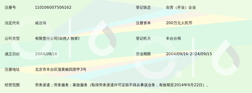 北京市海拓劳务派遣有限责任公司_360百科