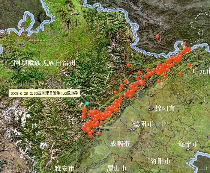 此次四川大地震,国家地震局有之前的任何预测