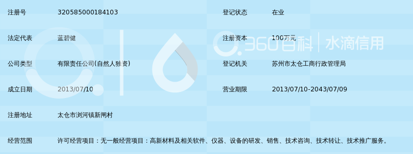太仓碧奇新材料研发有限公司_360百科