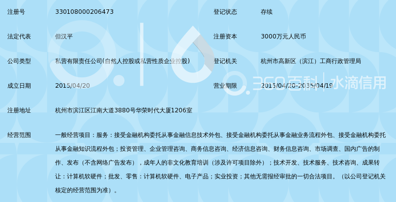杭州微云金融信息服务有限公司_360百科