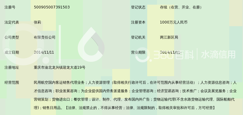 重庆泛美新程航空服务有限公司_360百科