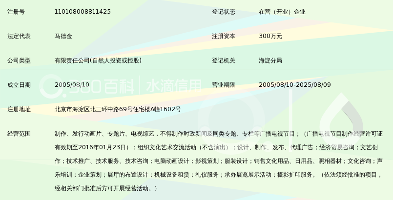 北京神州金马影视文化传播有限公司_360百科