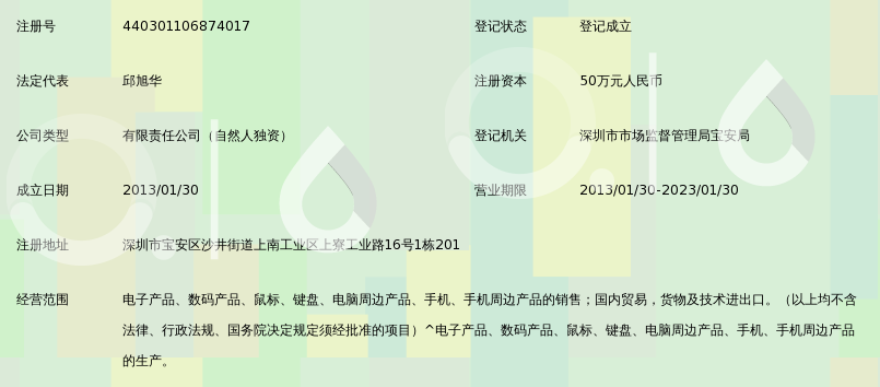 深圳市连华兴盛电子科技有限公司_360百科