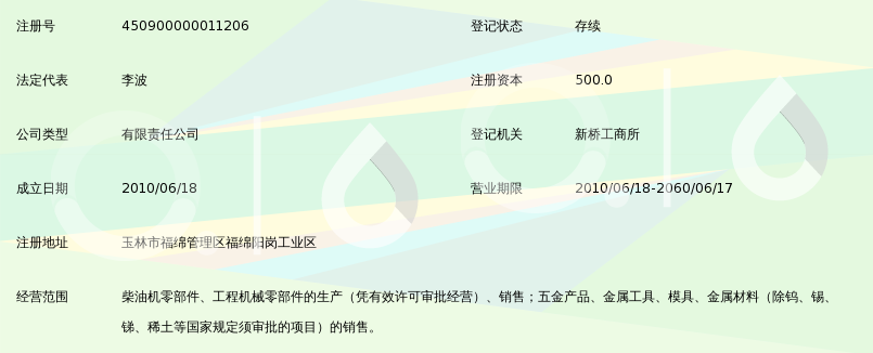 广西玉林坤达机械制造有限责任公司_360百科