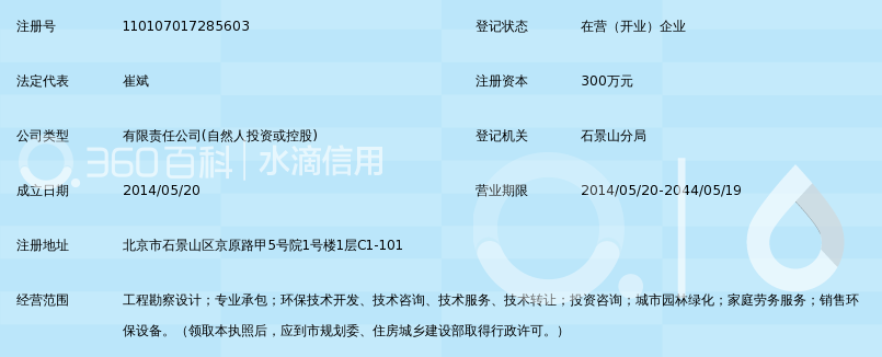 北京东方启源环保科技有限公司_360百科