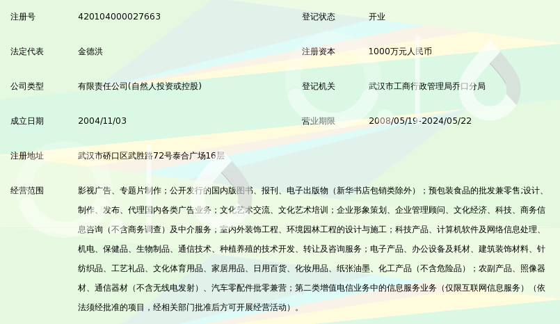 武汉经典文化传媒有限公司_360百科