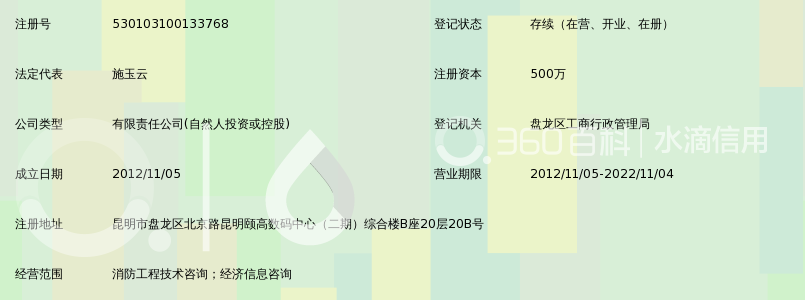 云南泰安消防技术咨询有限公司_360百科