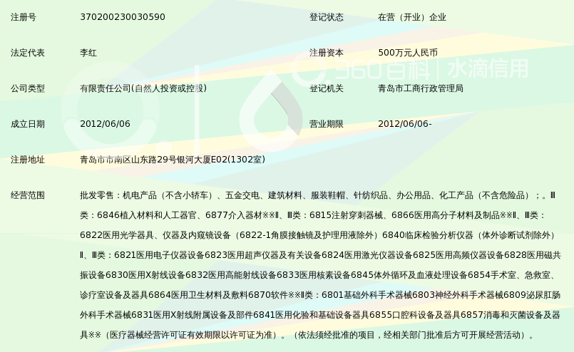 青岛新瑞元医疗器械有限公司_360百科