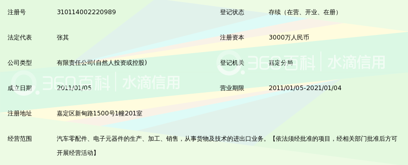 上海奥林汽车安全系统有限公司_360百科