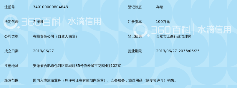 安徽心之旅旅行社有限责任公司_360百科