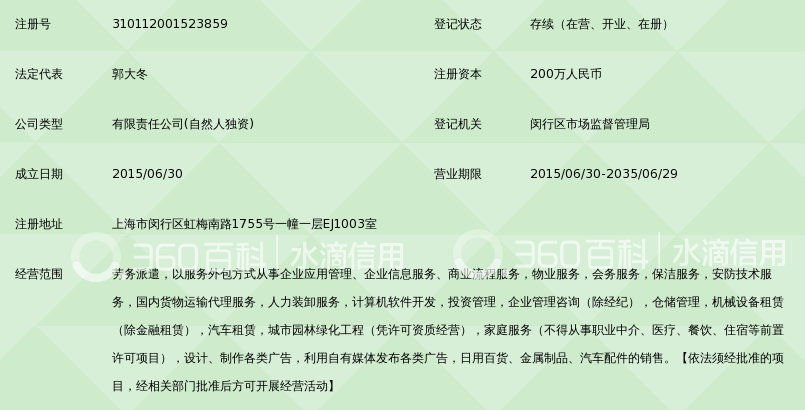 上海增润劳务派遣有限公司_360百科