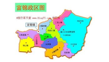 富锦市行政区划图片